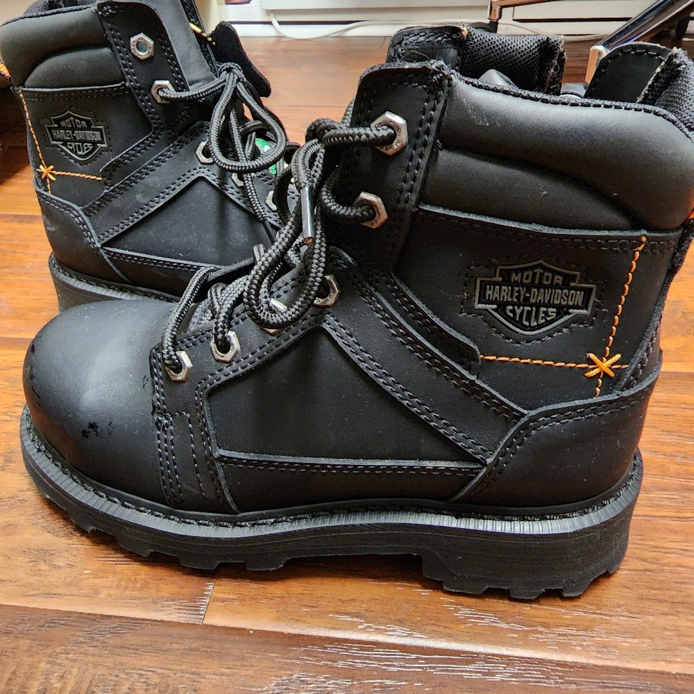 Harley Davidson Steel toed boots